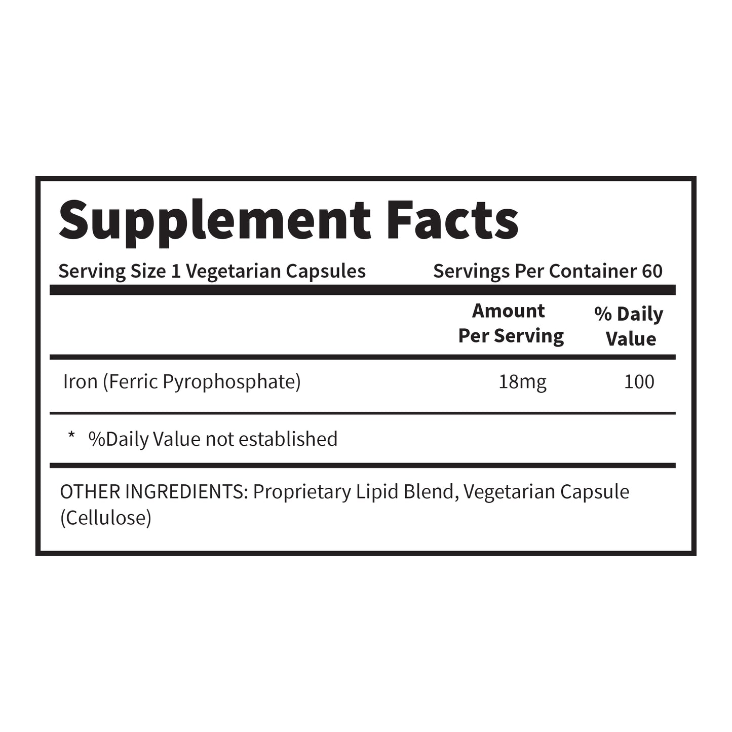 BioAvailable™ Liposomal Iron