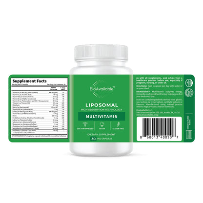 BioAvailable™ Liposomal MultiVitamin